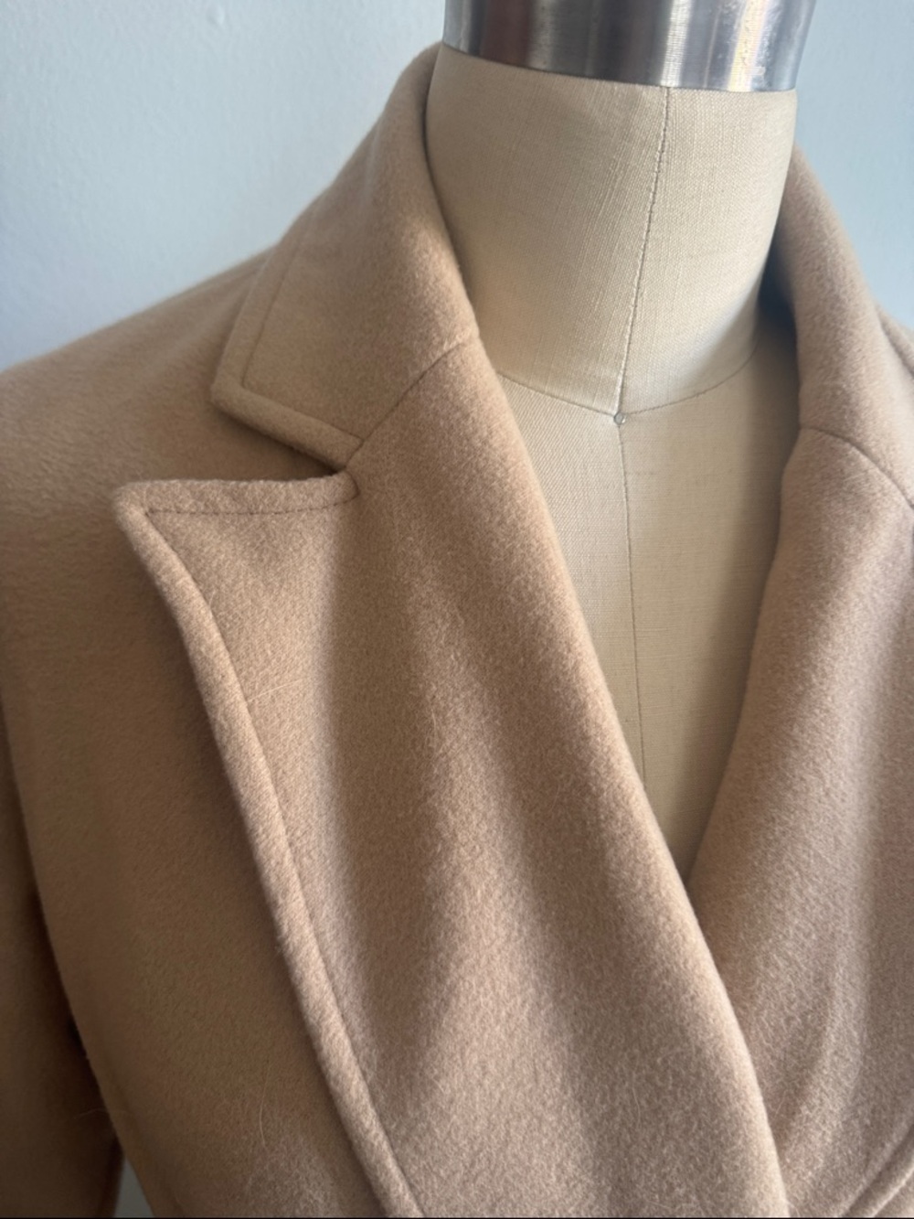 Who What Wear Camel Wrap Trench Coat - Picture 2 of 4